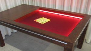 bordspeltafel als puzzel-speeltafel